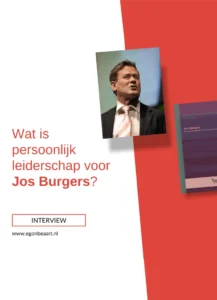 Jos Burgers – Persoonlijk Leiderschap